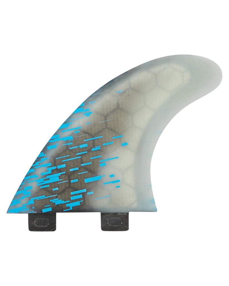 FCS PC-5 Performance Core Surfboard Tri Fin Set - Blue Smoke - Image 2